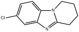 7-Chloro-1,2,3,4-tetrahydro-benzo[4,5]imidazo[1,2-a]pyridine Struktur