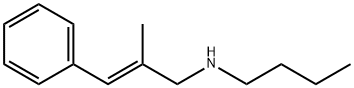 butyl[(2E)-2-methyl-3-phenylprop-2-en-1-yl]amine, 184785-20-4, 结构式
