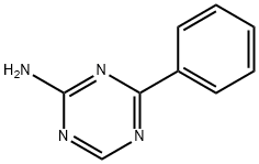 4-苯基-1,3,5-三嗪-2-胺 结构式