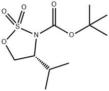 (R)-3-Boc-4-isopropyl-1,2,3-oxathiazolidine 2,2-dioxide,1858273-22-9,结构式
