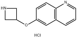 6-(azetidin-3-yloxy)quinoline hydrochloride Structure