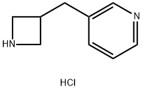 3-(azetidin-3-ylmethyl)pyridine dihydrochloride Structure