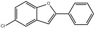 5-氯-2-苯基苯并呋喃,18761-36-9,结构式