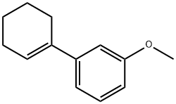 Benzene,1-(1-cyclohexen-1-yl)-3-methoxy- 结构式
