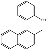Phenol, 2-(2-methyl-1-naphthalenyl)-, 188688-12-2, 结构式