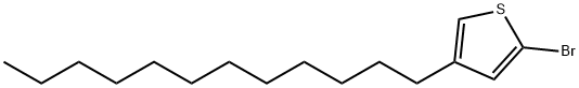 Thiophene, 2-bromo-4-dodecyl- Structure