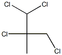 Propane, 1,1,2,3-tetrachloro-2-methyl- Struktur