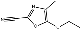 2-Oxazolecarbonitrile, 5-ethoxy-4-methyl- Structure