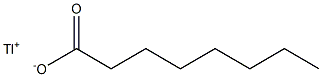 Octanoic acid, thallium(1+) salt,18993-50-5,结构式