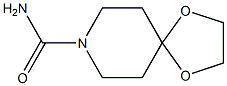 1,4-Dioxa-8-azaspiro[4.5]decane-8-carboxamide 化学構造式