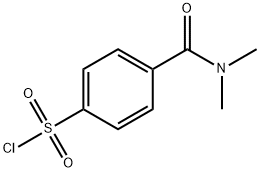 4-(二甲基氨基羰基)苯-1-磺酰氯化,190711-50-3,结构式