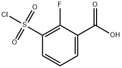3-chlorosulfonyl-2-fluorobenzoic acid|3-chlorosulfonyl-2-fluorobenzoic acid