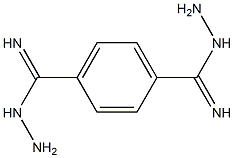 1,4-Benzenedicarboximidic acid, dihydrazide 化学構造式