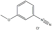 Benzenediazonium, 3-methoxy-, chloride