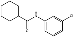 N-(3-chlorophenyl)cyclohexanecarboxamide,194551-33-2,结构式