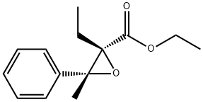 ETHYL ALPHA-ETHYL-BETA-METHYL-BETA-PHENYLGLYCIDATE 结构式