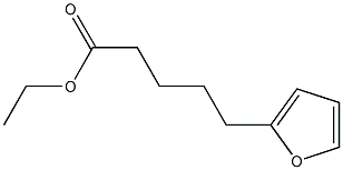 2-Furanpentanoic acid, ethyl ester Structure