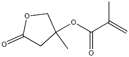 (3-甲基-5-氧代氧杂戊基-3-基)2-甲基丙-2-烯酸酯 结构式