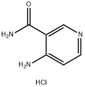 4-amino-3-pyridinecarboxamide hydrochloride, 1951441-59-0, 结构式