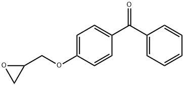 Methanone,[4-(oxiranylmethoxy)phenyl]phenyl- 化学構造式
