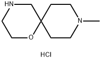 9-methyl-1-oxa-4,9-diazaspiro[5.5]undecane dihydrochloride, 1955554-88-7, 结构式