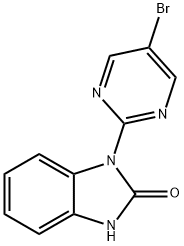 1-(5-Bromopyrimidin-2-yl)-1H-benzo[d]imidazol-2(3H)-one Structure