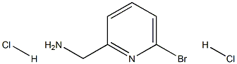 (6-BROMOPYRIDIN-2-YL)METHANAMINE 2HCL Structure