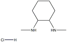 N1,N2-Dimethylcyclohexane-1,2-diamine hydrochloride Struktur