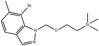 1956386-57-4 7-溴-6-甲基-1-((2-(三甲基甲硅烷基)乙氧基)甲基)-1H-吲唑