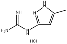 1-(5-methyl-1H-pyrazol-3-yl)guanidine hydrochloride Structure