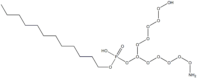 1-[amino(dodecoxy)phosphoryl]oxydodecane Structure