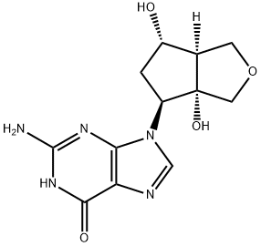 2-amino-9-((3aS,4S,6S,6aR)-3a,6-dihydroxyhexahydro-1H-cyclopenta[c]furan-4-yl)-1,9-dihydro-6H-purin-6-one|恩替卡韦杂质14