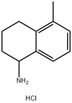 5-甲基-1,2,3,4-四氢萘-1-胺盐酸盐, 1989671-48-8, 结构式