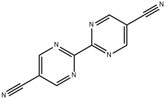 [2,2'-Bipyrimidine]-5,5'-dicarbonitrile Struktur