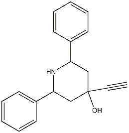 4-Piperidinol, 4-ethynyl-2,6-diphenyl-|