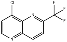 8-氯-2-(三氟甲基)-1,5-萘啶, 1998216-30-0, 结构式