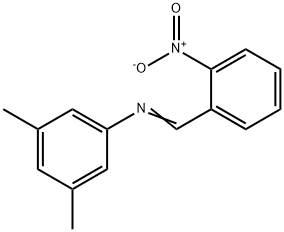 (3,5-dimethylphenyl)(2-nitrobenzylidene)amine,200421-64-3,结构式