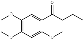 1-(2,4,5-TRIMETHOXYPHENYL)-1-BUTANONE Structure