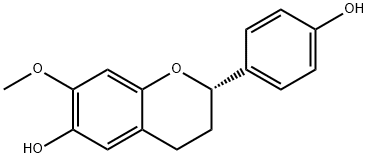 6,4'-DIHYDROXY-7-METHOXYFLAVAN,202463-50-1,结构式