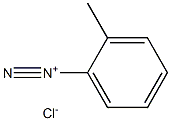 Benzenediazonium, 2-methyl-, chloride
