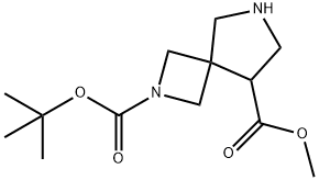 2-(TERT-BUTYL) 8-METHYL 2,6-DIAZASPIRO[3.4]OCTANE-2,8-DICARBOXYLATE Structure