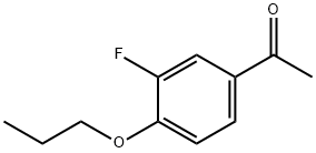 1-(3-Fluoro-4-propoxyphenyl)ethanone,203067-00-9,结构式