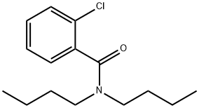 Benzamide,N,N-dibutyl-2-chloro- 化学構造式