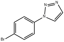 1-(4-Bromophenyl)-1h-1,2,3-triazole Structure