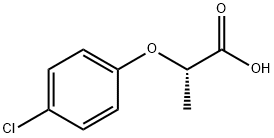 Propanoic acid, 2-(4-chlorophenoxy)-, (2S)- Structure