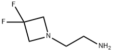 2-(3,3-difluoroazetidin-1-yl)ethan-1-amine Struktur