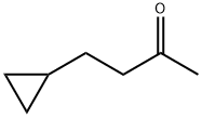 4-cyclopropylbutan-2-one 化学構造式
