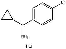 (4-BROMOPHENYL)(CYCLOPROPYL)METHANAMINE HYDROCHLORIDE|2055840-36-1