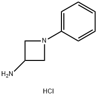 1-phenylazetidin-3-amine dihydrochloride Struktur