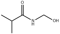 N-(羟甲基)异丁酰胺, 20605-08-7, 结构式